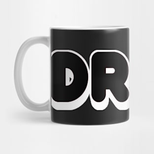 Drift Word Inverted Print Mug